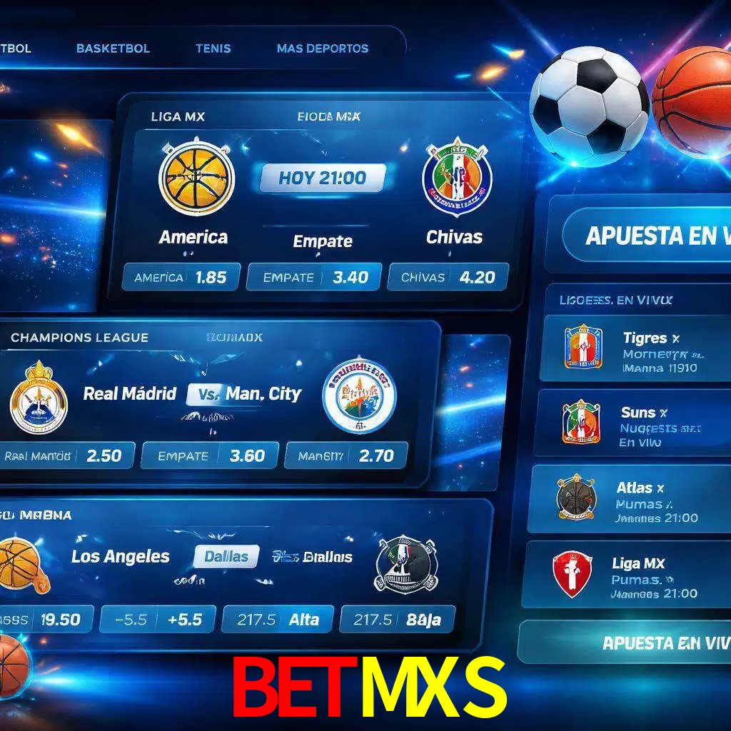 Mercados de apuestas deportivas BETMXS para jugadores en México