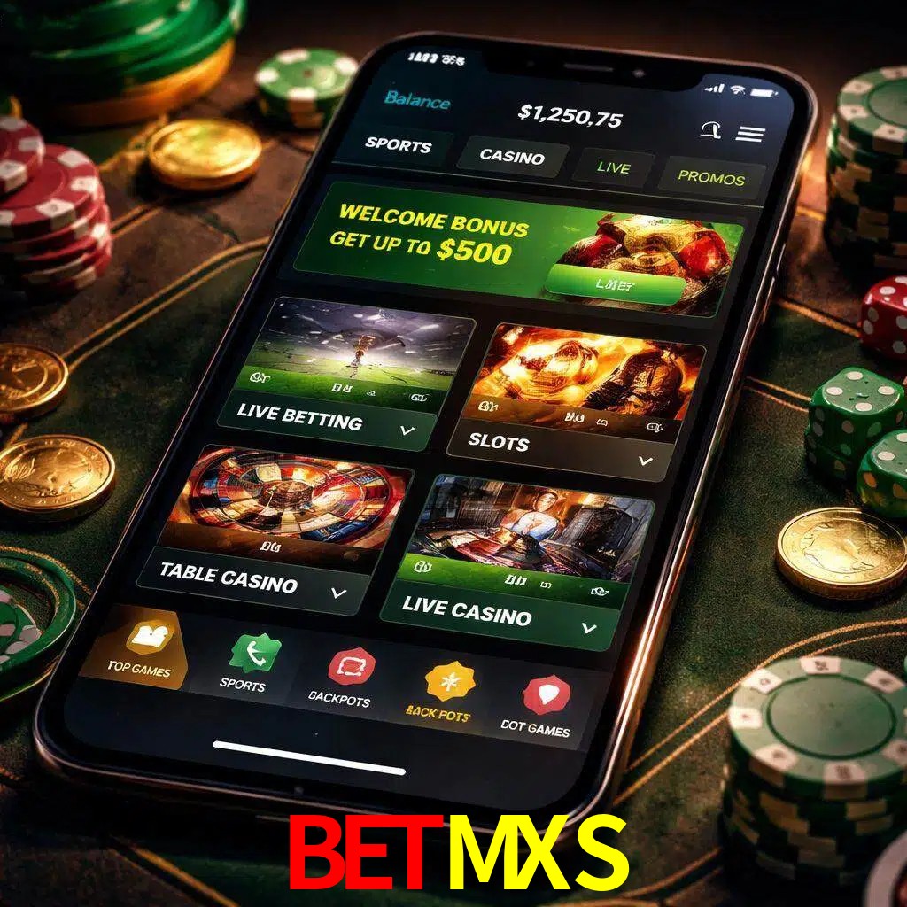 Diseño de juegos móviles BETMXS para usuarios en México
