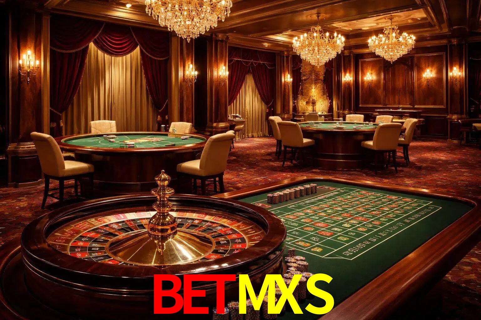 Una escena premium de mesa de casino en vivo con cartas, elementos de ruleta y un ambiente pulido de estudio de transmisión.